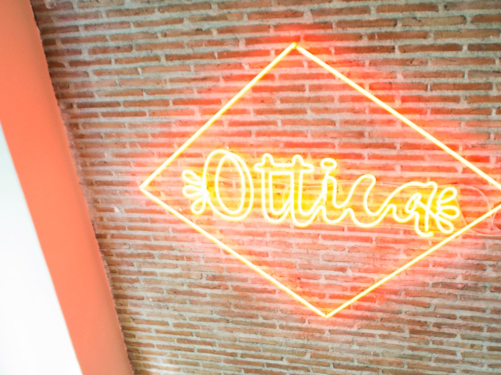 El logo del restaurante Ottica en Madrid