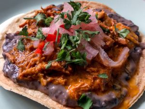 Receta de taco de cochinita pibil