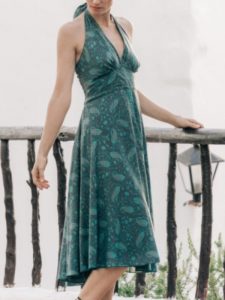 Vestidos boho midi elegante